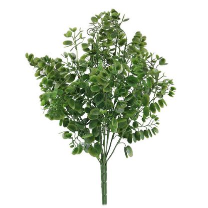 Picture of PLASTIC BAUHINIA LEAF BUSH GREEN