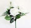 Picture of 26cm PRINCESS ROSE BUSH (5 HEADS) WHITE