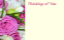 Picture of GREETING CARDS X 50 THINKING OF YOU - FLOWER BOUQUET