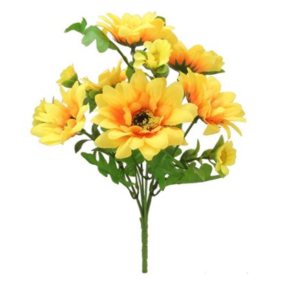 Picture of 29cm SUNFLOWER BUSH YELLOW