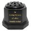 Picture of GRAVE VASE BLACK IN LOVING MEMORY OF A DEAR  NAN AND GRANDAD