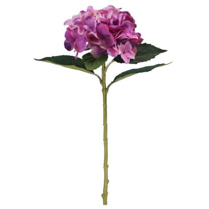 Picture of 51cm SINGLE LARGE HYDRANGEA PURPLE