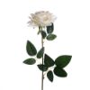 Picture of 72cm VELVET EMPEROR ROSE STEM IVORY