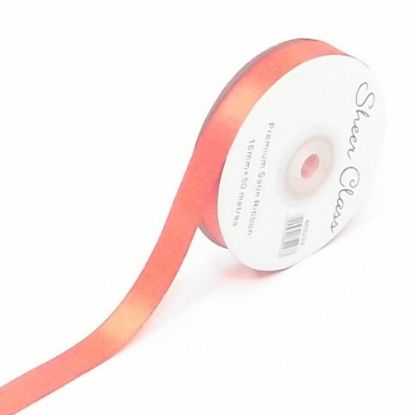 Picture of DOUBLE FACE SATIN RIBBON 50mm X 10metres ORANGE