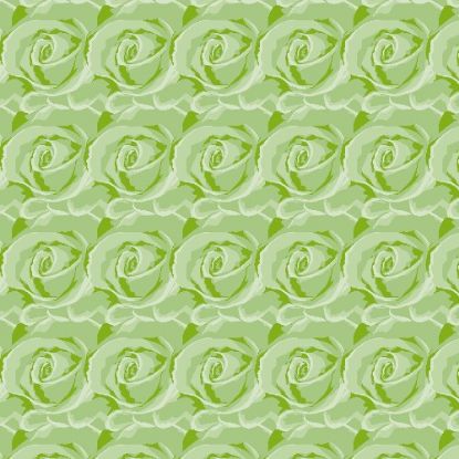 Picture of CELLOPHANE  ROLL 80cm X 100met ROSES LIME GREEN
