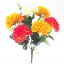 Picture of SPIKY CHRYSANTHEMUM BUSH IVORY/YELLOW/ORANGE