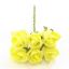 Picture of GRACE COLOURFAST FOAM ROSE BUNCH OF 6 LIGHT YELLOW