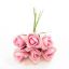 Picture of GRACE COLOURFAST FOAM ROSE BUNCH OF 6 BABY PINK