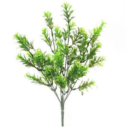 Picture of 33cm PLASTIC FILLER BUSH GREEN/WHITE