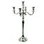 Picture of 50cm ALUMINIUM 5 ARM CANDELABRA NICKEL PLATED
