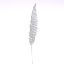 Picture of 92cm GLITTERED BRACKEN FERN SPRAY SILVER