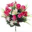 Picture of ROSEBUD ALSTRO AND ORCHID MIXED BUSH LIGHT PINK/DARK PINK