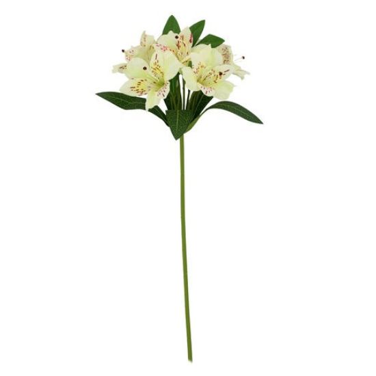 Picture of 47cm ALSTROEMERIA SPRAY IVORY