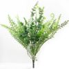 Picture of 33cm PLASTIC FILLER BUSH ASSORTED GREEN/GREY X 48pcs