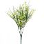 Picture of 32cm PLASTIC CROWN FLOWER BUSH WITH GRASS WHITE
