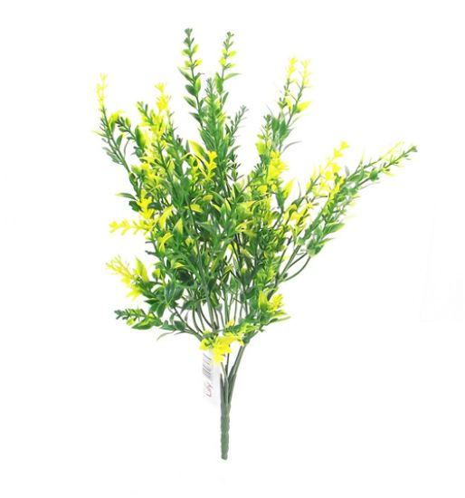 Picture of 33cm PLASTIC ASTILBE BUSH GREEN/YELLOW