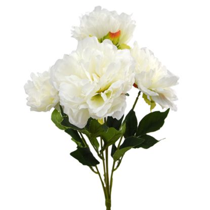 Picture of 44cm PEONY BUSH IVORY