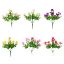 Picture of 33cm MINI HYDRANGEA AND EUCALYPTUS BUSH ASSORTED X 48pcs