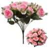 Picture of LARGE ROSEBUD BUSH WITH GYP (18 HEADS) PINK