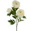 Picture of 92cm LARGE PEONY SPRAY IVORY