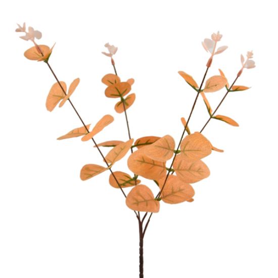Picture of 59cm EUCALYPTUS SPRAY ORANGE