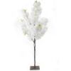 Picture of 120cm ARTIFICIAL BLOSSOM TREE WITH 200 FLOWERS WHITE X 2pcs