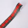 Picture of 40mm FABRIC CUT EDGE TARTAN RIBBON RED/GREEN/GOLD X 10yds