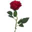 Picture of 51cm SINGLE OPEN ROSE RED
