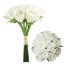 Picture of 25cm ROSEBUD BUNDLE (13 STEMS) IVORY
