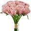 Picture of 25cm ROSEBUD BUNDLE (13 STEMS) LIGHT PINK
