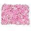Picture of FLOWER WALL WITH ROSES AND HYDRANGEAS 60cm X 40cm PINK