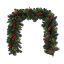 Picture of 7ft SPRUCE AND PINE GARLAND WITH WITH CONES AND BERRIES GREEN