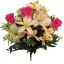 Picture of ROSEBUD ALSTRO AND ORCHID MIXED BUSH PINK/CERISE