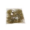 Picture of 16cm XMAS GLITTERED FOLIAGE PICK PLATINUM X BAG OF 72pcs