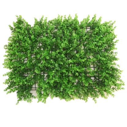 Picture of PLASTIC EUCALYPTUS WALL MAT 60cm X 40cm GREEN