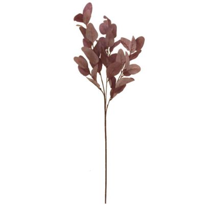 Picture of 82cm LARGE LEAF SPRAY BURGUNDY