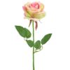 Picture of 45cm SINGLE ROSE PINK/GREEN