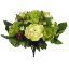 Picture of 42cm LARGE PEONY AND BERRY BUSH GREEN/IVORY