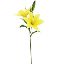 Picture of 66cm LILY SPRAY YELLOW X 24pcs (KNOCK DOWN PACKAGING - HEADS NEED ATTACHING)