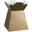Picture of BOUQUET BOX GLOSSY GOLD X 30pcs