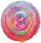 Picture of ANAGRAM 17 INCH FOIL BALLOON - HAPPY 8TH BIRTHDAY