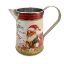 Picture of 15cm METAL JUG WITH HANDLE - MERRY CHRISTMAS SANTA