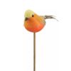 Picture of ROBIN PICK ON 50cm WOODEN STICK RED/BROWN X 10pcs