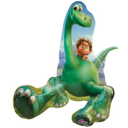 Picture of ANAGRAM 34 INCH SUPER SHAPE XL FOIL BALLOON - THE GOOD DINOSAUR