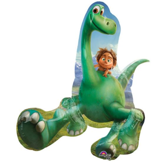 Picture of ANAGRAM 34 INCH SUPER SHAPE XL FOIL BALLOON - THE GOOD DINOSAUR