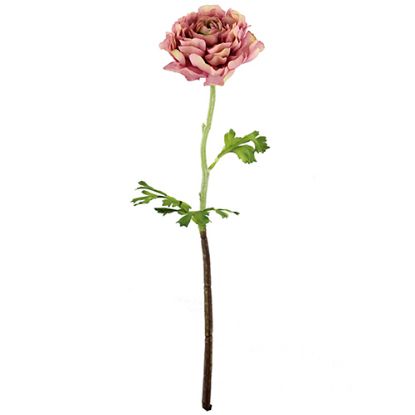 Picture of 51cm CHLOE SINGLE RANUNCULUS VINTAGE PINK