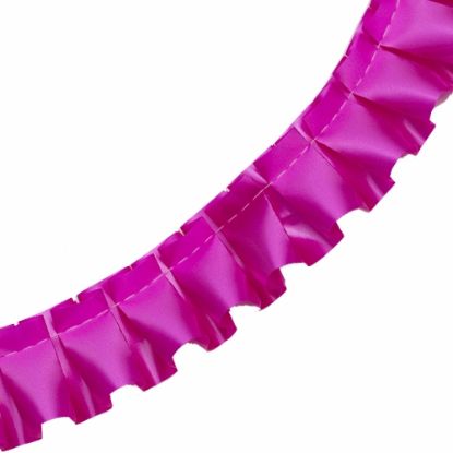 Picture of 50mm PRE PLEATED RIBBON X 10 METRES FUCHSIA