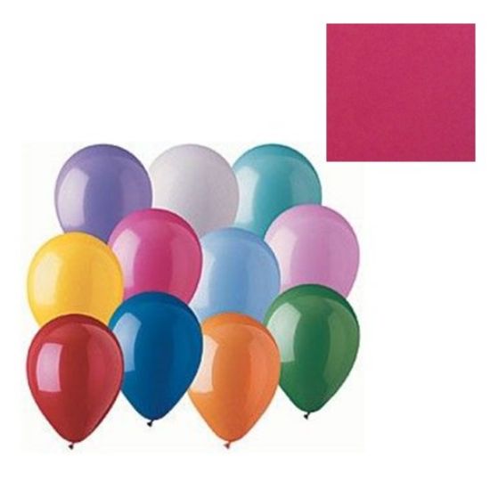 Picture of 12 INCH PREMIUM QUALITY LATEX BALLOONS X 100pcs FUCHSIA