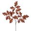 Picture of 68cm LARGE OAK LEAF SPRAY (15 LEAVES) RED/ORANGE X 12pcs