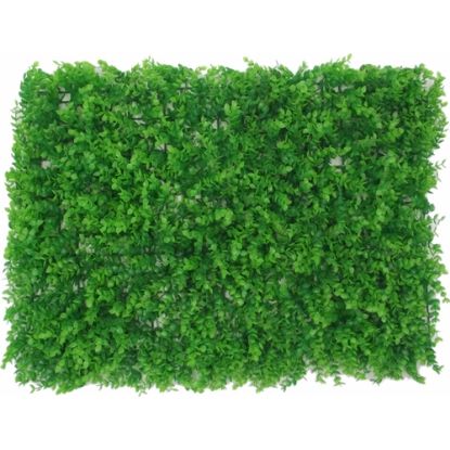 Picture of PLASTIC EUCALYPTUS WALL MAT 60cm X 40cm GREEN